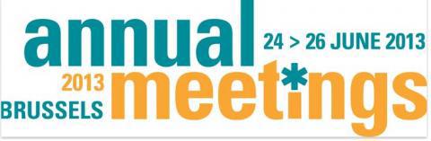 EFPIA Annual Meetings. 24-26 June 2013 in Brussels